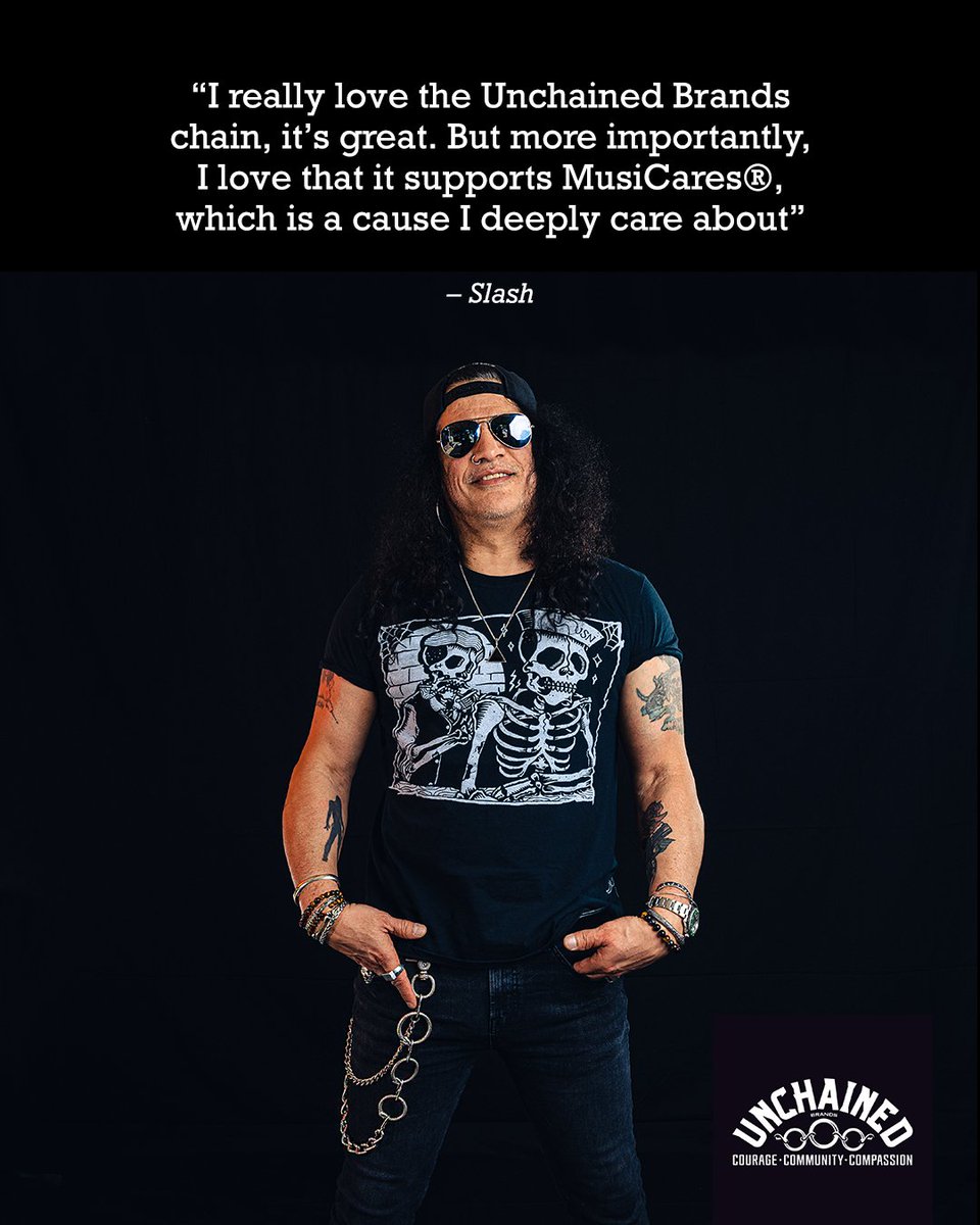 We’re continually grateful for the support of <a href="/unchainedbrands/">Unchained Brands, LLC</a>  and <a href="/MusiCares/">MusiCares</a>  from our incredible community, and our friends like <a href="/Slash/">Slash</a>