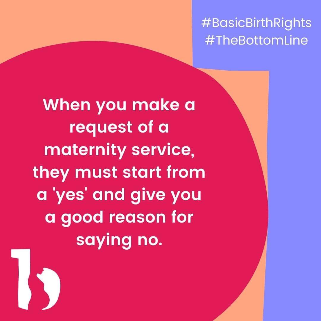 BradfordVDoulas's tweet photo. @birthrightsorg raising awareness campaign of #BasicBirthRights. Lets make sure we all know #TheBottomLine when having discussing decisions during maternity care. Read more at: https://t.co/Rp1a4yTmTW https://t.co/r1mARQhbYg