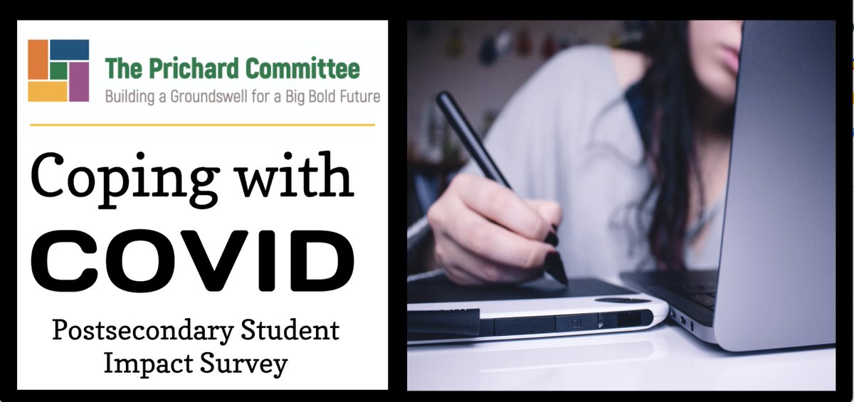 Calling all KY hs seniors &amp; current &amp; recent college students! Take 10 to take <a href="/prichardcom/">Prichard Committee</a>'s  Coping w COVID student-designed Postsecondary Survey now &amp; we pinky promise to share results w education policymakers &amp; the public before the semester is out! surveymonkey.com/r/DWTGBJX