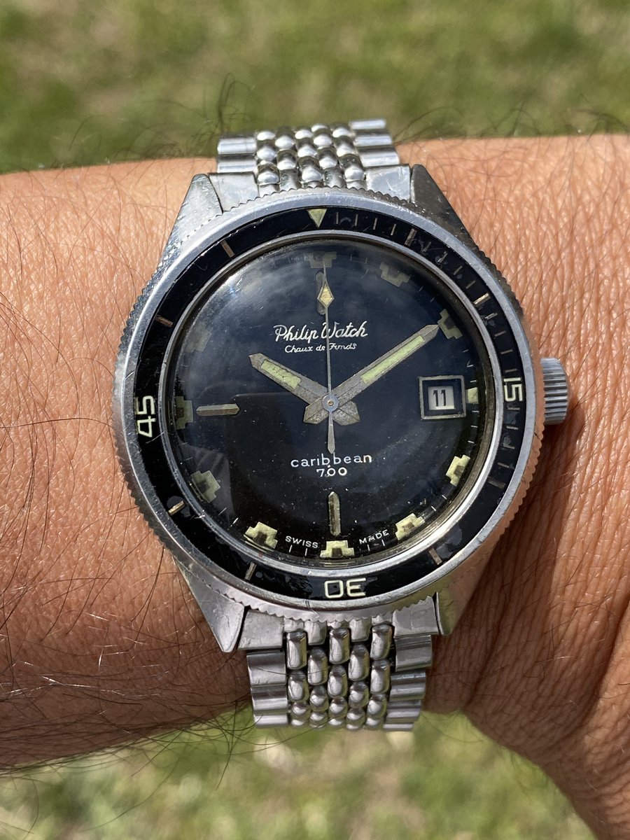 vwcweb1's tweet photo. y https://t.co/IdWNfpbdeM
Philip Watch
Vintage 1960s Caribbean 700 Ref. 702
More Info: https://t.co/WgKXi3MrYJ
#vwcweb #vintagewatches #watches #watch #philipwatch #diverwatch #scubawatch https://t.co/6qymQkyVUb