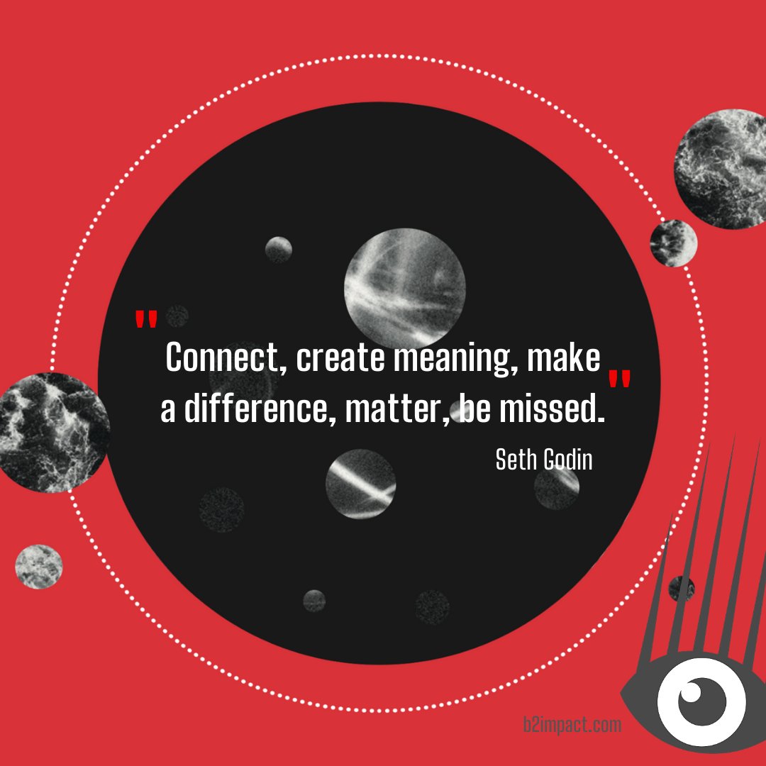 b2impact's tweet photo. Make a difference = (b2)impact!
#OnlineMarketing #MondayMotivation #b2impact https://t.co/BgGZyLP6qS