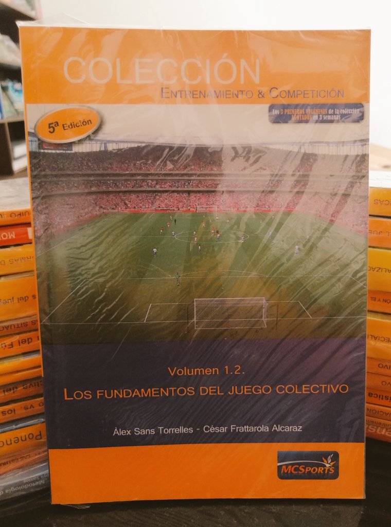 librodeportes's tweet photo. LOS FUNDAMENTOS DEL JUEGO COLECTIVO, DE LA COLECCION DE @McSportsSocial 5ta edición de Álex Sana y César Frattarola.
Encontralo en Librería Deportiva DEPORPEDIA.
WhatsApp 76665285. https://t.co/pxxssUpHEa