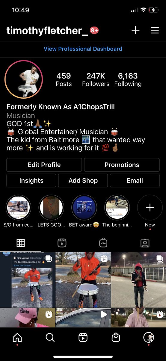 Timothy Fletcher Formerly known as A1chopsTrill 🥁 tweet media