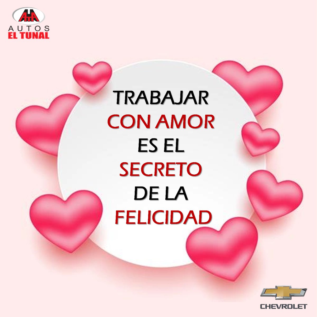 AutosElTunal's tweet image. Trabajar con AMOR es el secreto de la FELICIDAD.
Deseamos que tengas un feliz y productivo inicio de semana.
¡Recuerda!
Esta semana estaremos abierto de Lunes a Viernes en el horario de 7:30 am - 4:00 pm.
Aprovecha la PROMO SAN VALENTÍN.

#promosanvalentin
#amor#felicidad