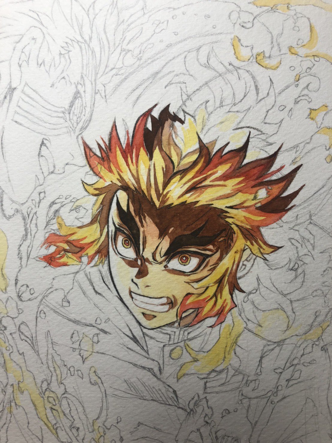 桜レモンティー 煉獄さんかっこいい 煉獄さんイラスト 煉獄杏寿郎 鬼滅の刃 鬼滅の刃絵描きさんと繋がりたい 鬼滅の刃好きさんと繋がりたい 無限列車編 模写 T Co Qhcspk9iwd Twitter