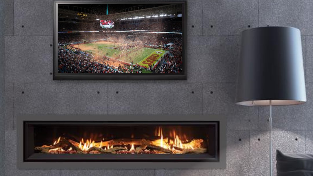 Who watched the big game last night? #SuperBowl2021 

There's nothing quite like cozying up by the fire, like this one from #EnviroFireplaces. The C72 has a heating area of 1,700 sq ft and max BTU of 55,000. 

Are you happy with this year's champs? Congrats <a href="/Buccaneers/">Tampa Bay Buccaneers</a> 🏈