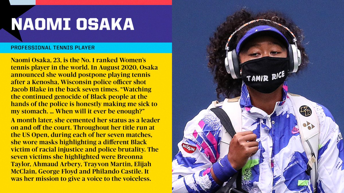 Naomi Osaka: US Open Champ and Social Justice Warrior  @naomiosaka  #BHM   x  #BlackHistoryAlways