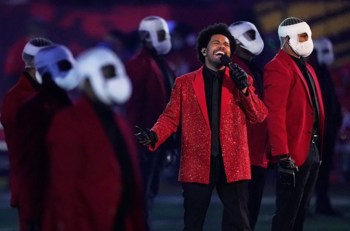 infinite_theory's tweet photo. What did you think of The Weeknd's Super Bowl halftime performance? Killed it or nah? #TheWeeknd #popmusic #popstar #MusicIsLife #music #singersongwriter #SuperBowlWeeknd #MusicProducer #recordproducer  #electropop https://t.co/O25HtnzJj8