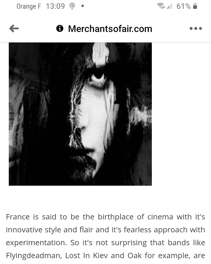 flyingdeadman // Review for English-speaking readers on Merchants of Air (from Belgium)

"It's a short story, but it captures the imagination and keeps you enthralled throughout."

merchantsofair.com/albums/flyingd…

#flyingdeadman_band #flyingdeadman #review #postrock #ambientmusic