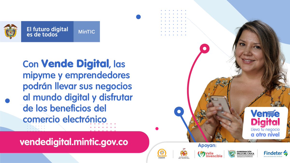 #Fase2MisiónTIC2022​ l Llega la oportunidad de ser parte de los #ElegidosParaTriunfar en una segunda fase de #TuMejorPrograma. 
Entrénate y sumérgete en la programación. Participa en la nueva convocatoria e inscríbete en misiontic2022.gov.co
#ToroSomosTodos