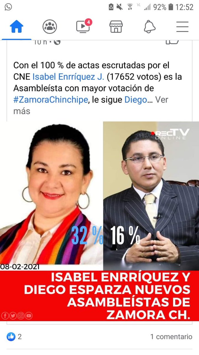 #ELECCIONES2021: Zamora Chinchipe eligió a sus dos asambleístas. Felicitsciones y a trabajar por nuestra  provincia amazónica