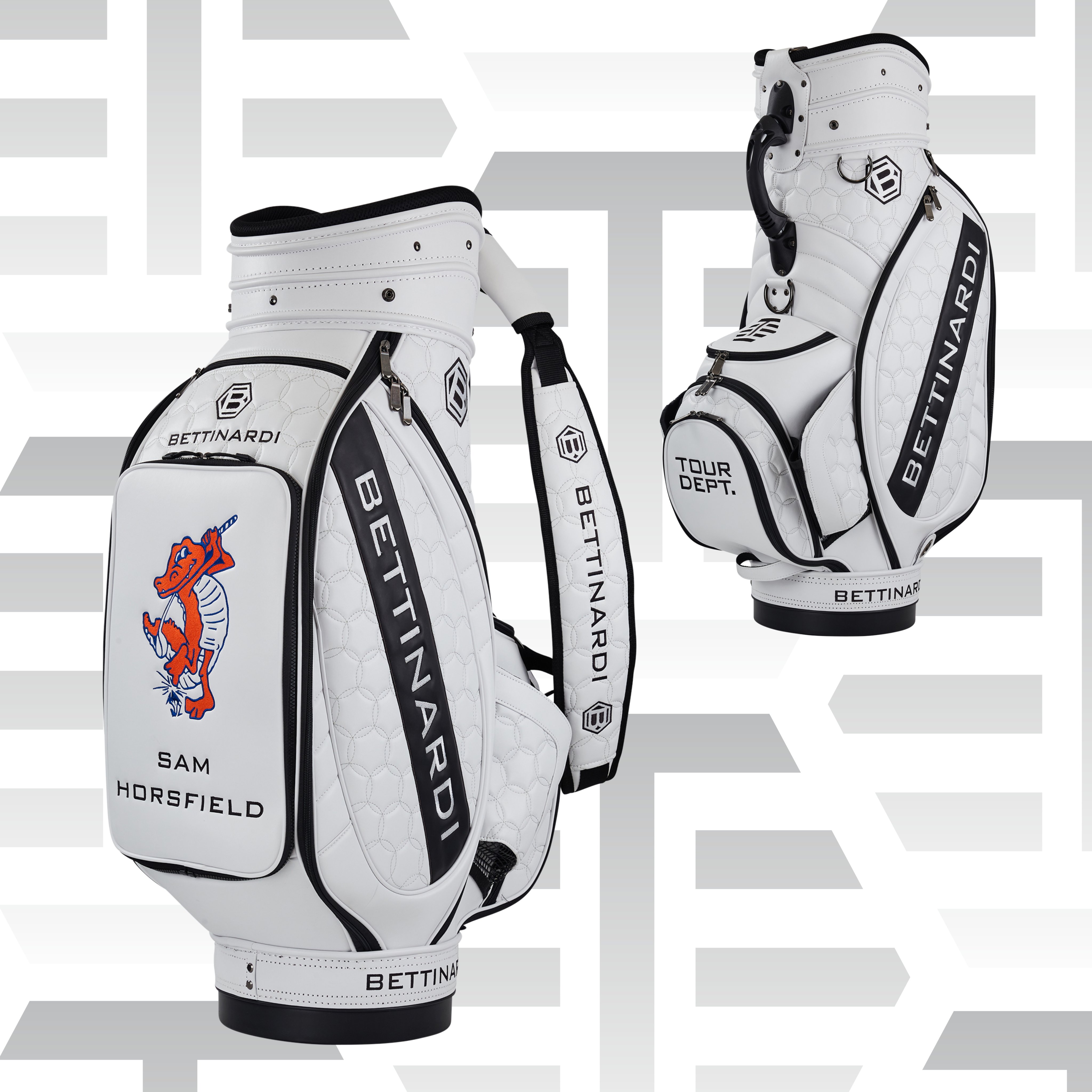 Bettinardi Golf on X MondayMotivation It s official hr59sam will be the first Bettinardi Tour staffer to use the Bettinardi staff bag on the EuropeanTour. What do you think of Sam s bag