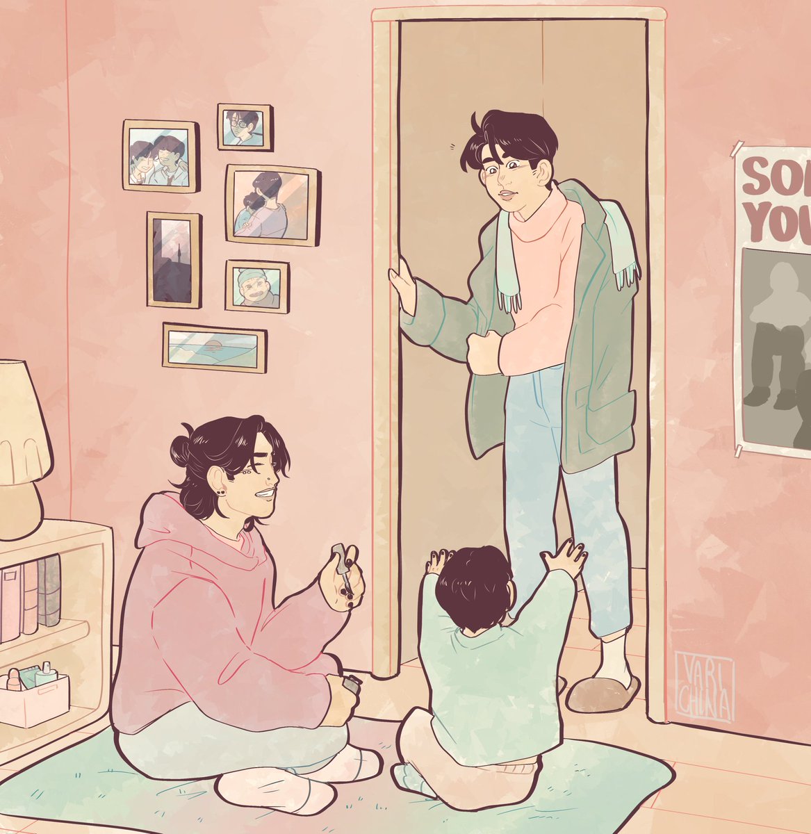 My artwork for <a href="/bb_bambam7/">aditi 😊</a> 's beautiful written work 🥺 for the <a href="/jjpbigbang/">now posting! 🥳</a> ! please give it lots of love it's amazing ♡♡  

Link to fic! archiveofourown.org/works/28888734