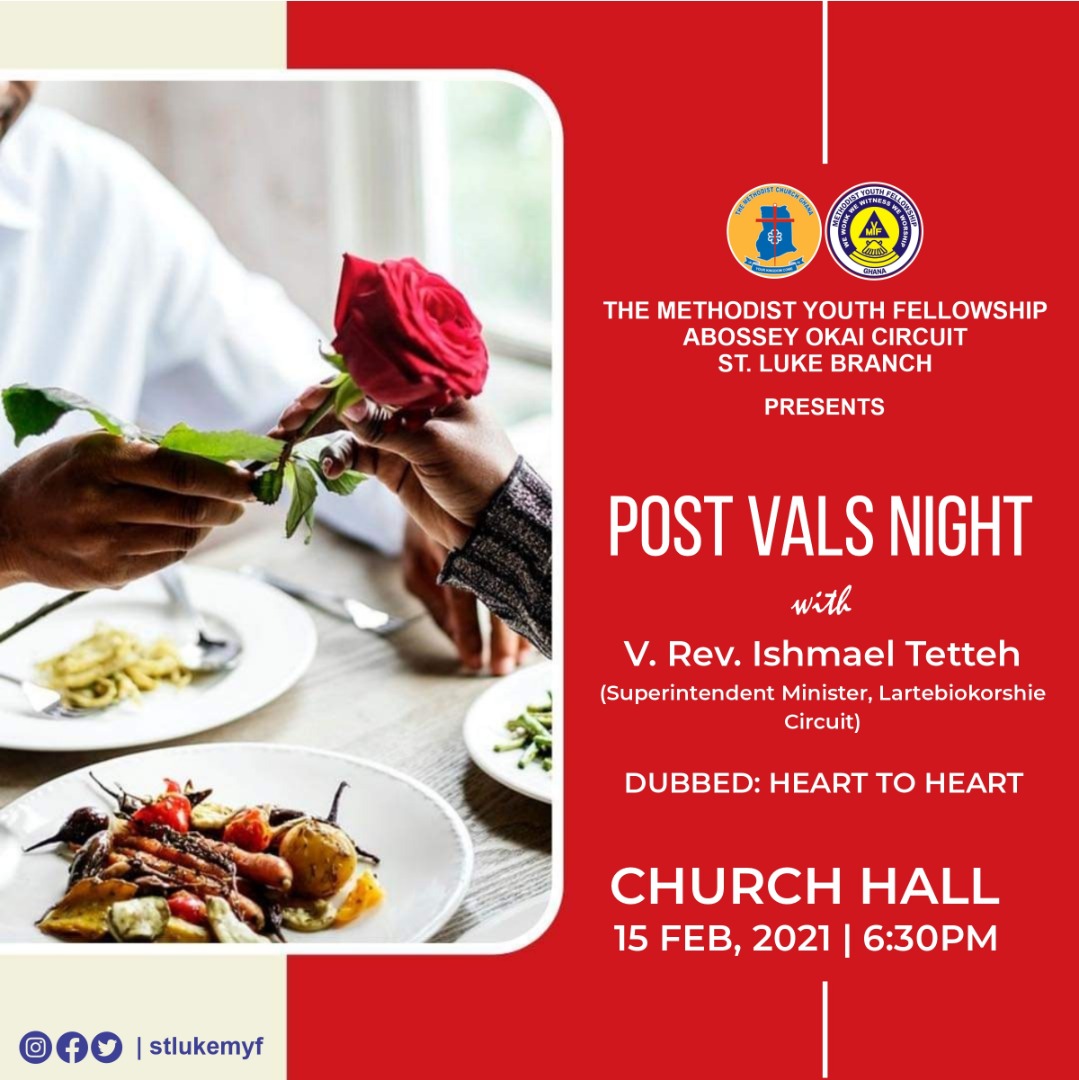 stlukemyf's tweet photo. LOVE catch you before?
Wow.... come let's learn and also share our experiences.
Heart 💓💓💓💓 Heart.
We we we !!!!!
#StLukeMYF
#AbosseyOkaiMYF
#Methodist
#MYF
@accdiocesemyf https://t.co/GoF4ZwxbWe
