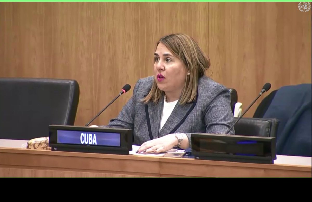 CUBAONU's tweet image. #Cuba on #LCD5: recognizes the particular vulnerabilities, needs and challenges faced by the Least Developed Countries (LCD), which affect their chances of achieving sustainable development.