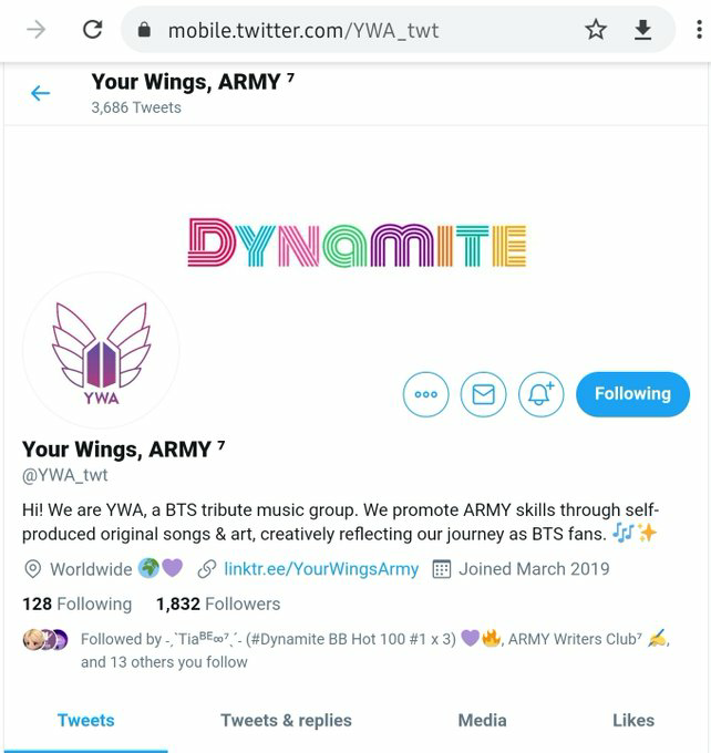 We have ARMY song created by ARMY every year on our anniversary -  @dailyhopingWant to create original music or art with ARMY? -  @YWA_twtMusician ARMY -  @MusicianArmys07Singers, ya'll now have an account to showcase your talent -  @Singers_ARMY  #BTSARMY  @BTS_twt