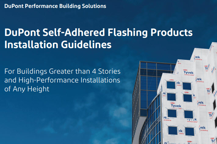 DuPont Performance Building Solutions provides extensive support on all their products. Today we are highlighting commercial applications with installation methods for self-adhered flashing products AFTER the DuPont™ <a href="/TyvekConstruct/">Tyvek® Construction</a> WRB is installed.
bit.ly/2MNhkur