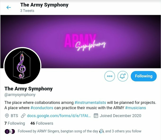 Conductors? Play an instrument? Want to practice with ARMY fam? -  @armysymphonyAlcohol connoisseur? -  @BoozyBangtanI should not have to tell you this, but drink responsibly! Under legal age crew, we ain't your parents, but Banana Milk is Koo approved!  #BTSARMY  @BTS_twt