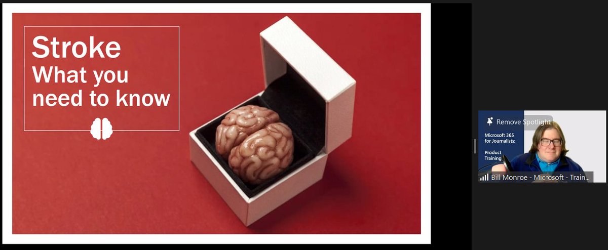 TrainingMagUS's tweet image. @CurrentlyBill starts to practice DELIVERING the designed presentation at #training2021virtual!