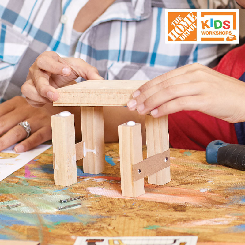 Since moving Kids Workshops online last August, <a href="/HomeDepotFound/">The Home Depot Foundation</a> donated 1 million workshop kits to nonprofit partners and schools. Here’s how it's making an impact: thd.co/1MillionKidsWo…