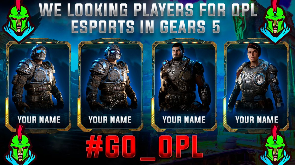 Estamos buscando jugadores para representar en esta segunda temporada de esports en <a href="/GearsEsports/">Gears Esports</a>.  Envía DM al twitter de nuestro CEO: <a href="/m00rtality/">Mortality_</a>

¡LOS ESPERAMOS!