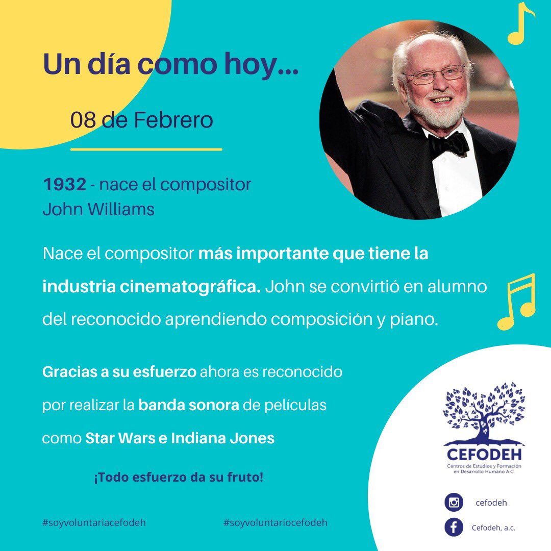 CefodehMexico's tweet photo. Un día como hoy... 
¡feliz lunes a todos!
#soyvoluntariocefodeh #soyvoluntariacefodeh https://t.co/oCP6fTUcB1