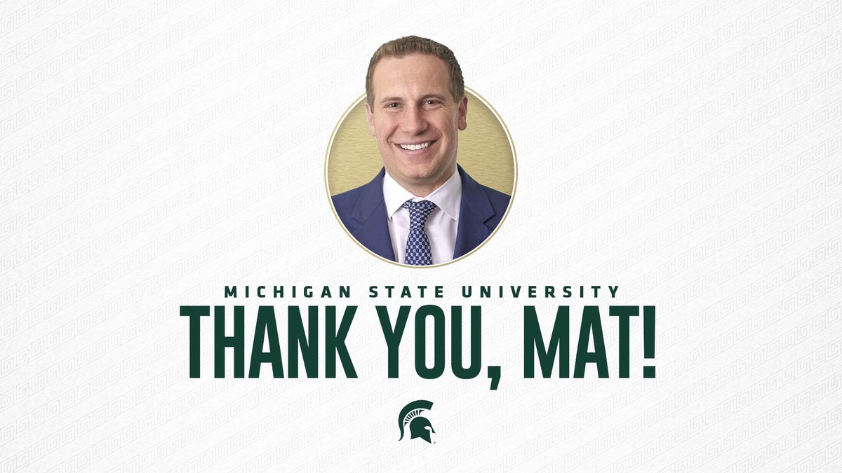 MSU_Athletics's tweet photo. "This donation is not about me, this is to give credit to and thank coach Tom Izzo, the business school and Michigan State University for the incredible impact they have had on my life."

RT for a chance to win a Spartan Yeti mug courtesy of @DeltaDentalMI. #MotivationMonday https://t.co/hFRlRmlR41