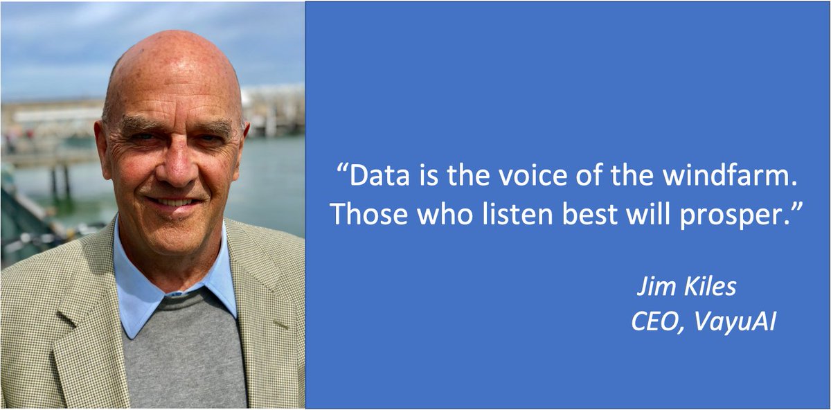 Learn how data can positively transform the wind energy industry <a href="/leadvent/">Leadvent Group</a>'s Wind-power Data &amp; Digital innovation forum Feb.17-18 <a href="/VAYUai/">VayuAI</a>  CEO <a href="/jimkiles/">james kiles</a> will share his thoughts on the wind farm of the future &amp; a Data First approach #windenergy #windpower 
leadventgrp.com/events/windpow…