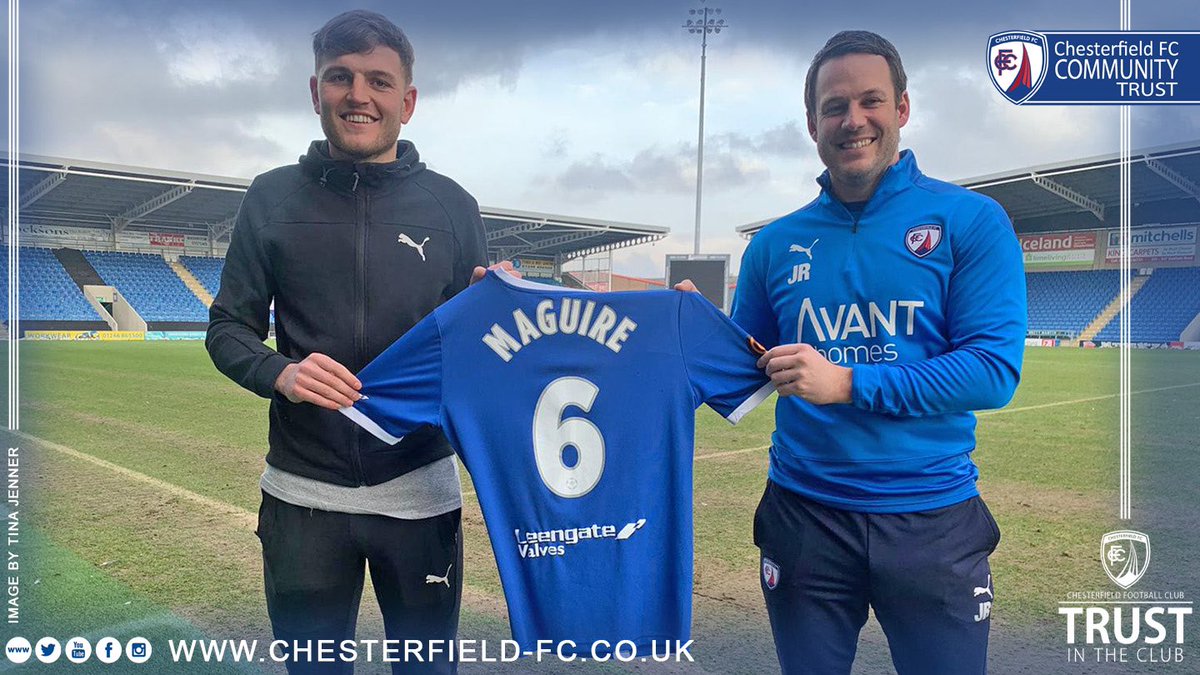 ChesterfieldFC's tweet image. A new contract has been penned by the club’s longest-serving player, @_lozmaguire! ✍️ 

Details here 👇

chesterfield-fc.co.uk/club-news/magu…