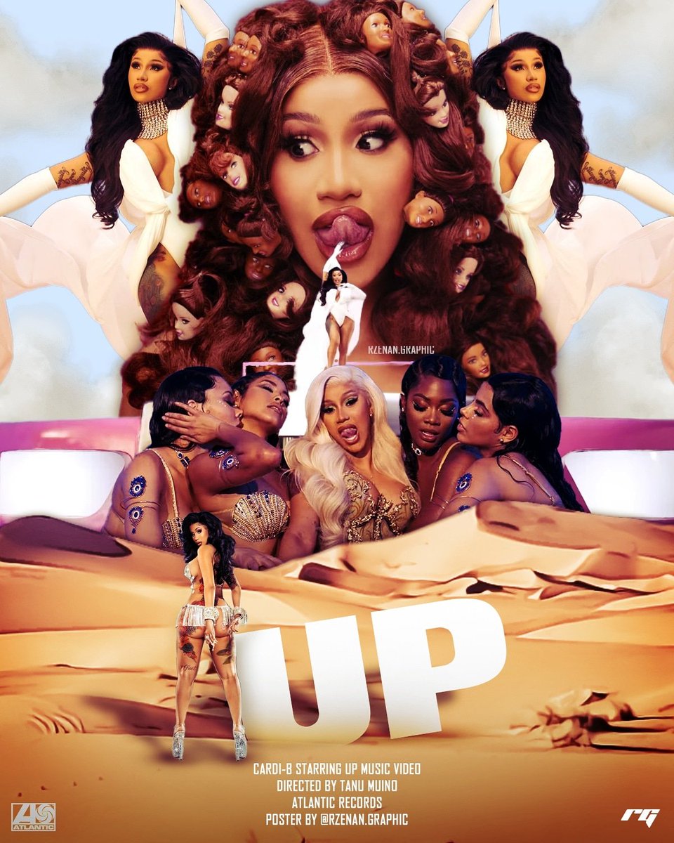 lipestartnow's tweet photo. #up |@iamcardib 
Artwork by me:https://t.co/cwcSRs16yP
#up #UpandStuck #UPMUSICVIDEO https://t.co/ZpnHyV1Xz3