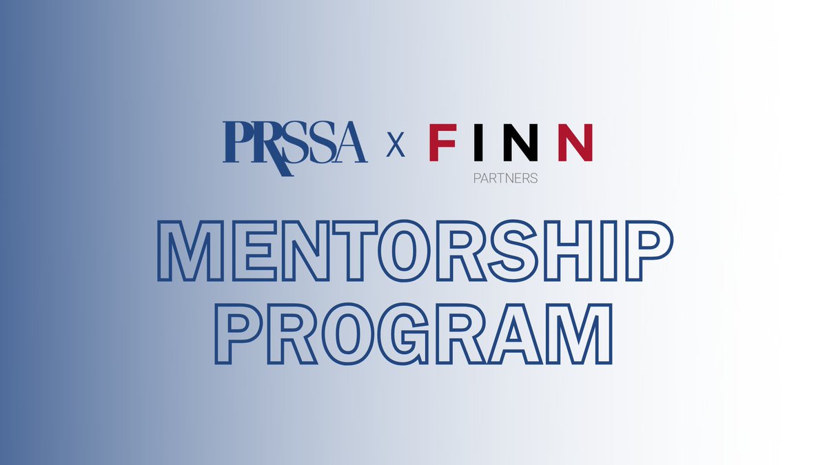 PRSSANational's tweet image. We are thrilled to partner with @FinnPartners on a new program for students of diverse backgrounds. 50 PRSSA members from HBCU and HSI Chapters will have the opportunity to a virtual preview of Finn’s mentor and internship program.
Learn more here: prssa.submittable.com/submit/185122/…