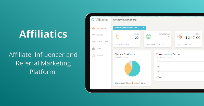 affiliatics's tweet photo. All in one marketing platform for online and offline businesses. #Affiliate, #Influencer and #Referral marketing platform.

Try a 30 days FREE trial -  https://t.co/OgVJP20QhK