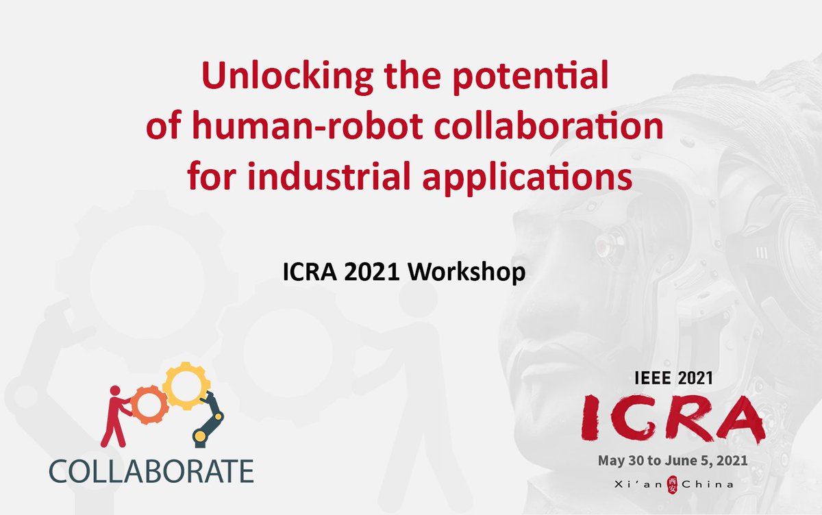 collaborate_eu's tweet photo. We are glad to announce that our workshop proposal has been accepted in #ICRA2021! (Organizers: @FDimeas, @zdoulgeri, Ales Ude, Alessandro Zanella). Stay tuned... 📻 https://t.co/g4D115RXlG