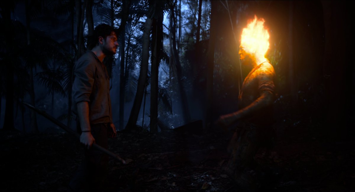 NetflixBrasil's tweet image. Sério, os efeitos de Cidade Invisível estão lindos demais. Olha esse Curupira: