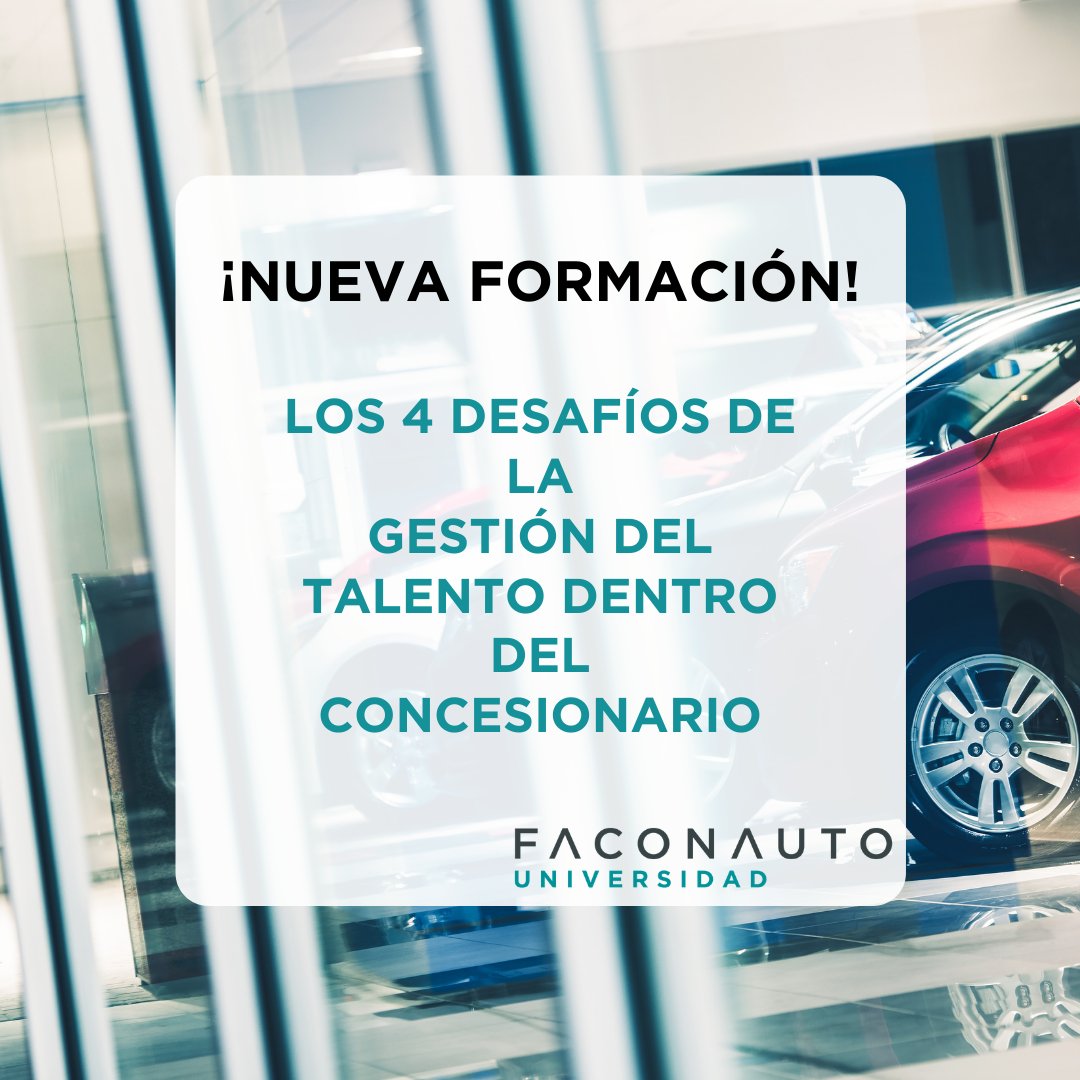 UFaconauto's tweet photo. 💻Nueva formación gratuita en #UniversidadFaconauto 
A través de la Comunidad Gestión del Talento encontrarás el curso: Los 4 desafíos de la Gestión del Talento dentro del Concesionario.

Más información en: https://t.co/YFWUvGtjqv 

#AprendemosJuntos https://t.co/h29KxYExsZ