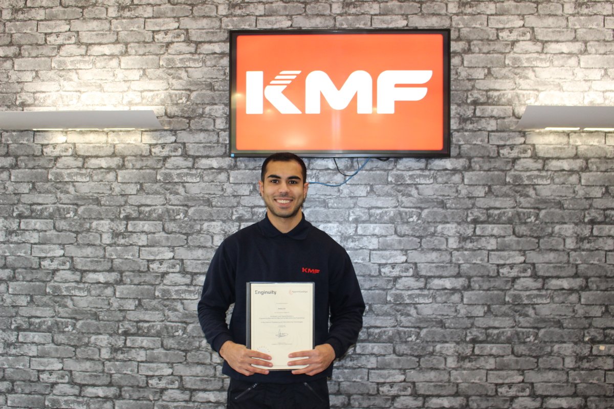 Apprentice graduate Rafay Ali has now enrolled onto a degree apprenticeship. If you like the sound of that, apply for one of our 12 apprenticeships available for 2021. 
kmf.co.uk/more/young-app…

#NAW2021
#BuildTheFuture
#Apprenticeships
<a href="/Apprenticeships/">Apprenticeships</a>
<a href="/WMAANetwork/">West Midlands Apprentice Ambassador Network</a>
#AppsGrad
