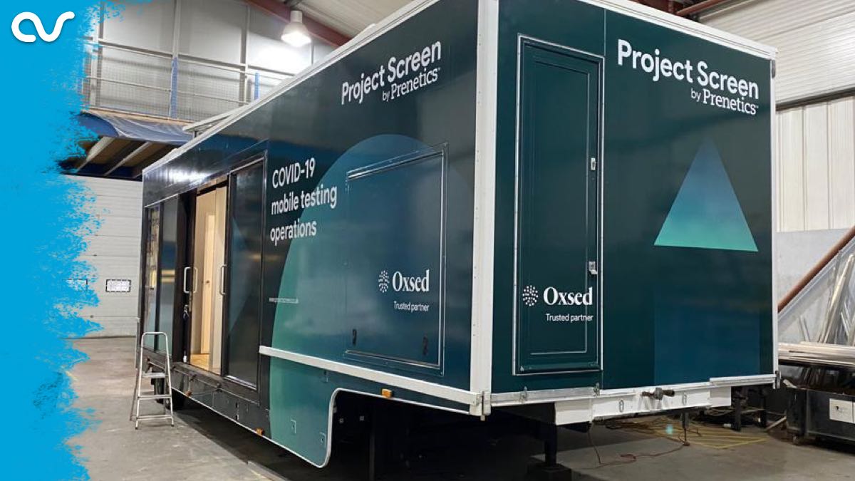 ArSigns's tweet image. It's been great working with our partners @dwtexhibitions on these mobile Covid testing units for @Prenetics. These 4 units will be deployed to various ports and airports throughout the UK to help the ongoing mass testing for COVID-19.
#projectscreen #covidfighters #vehiclewrap