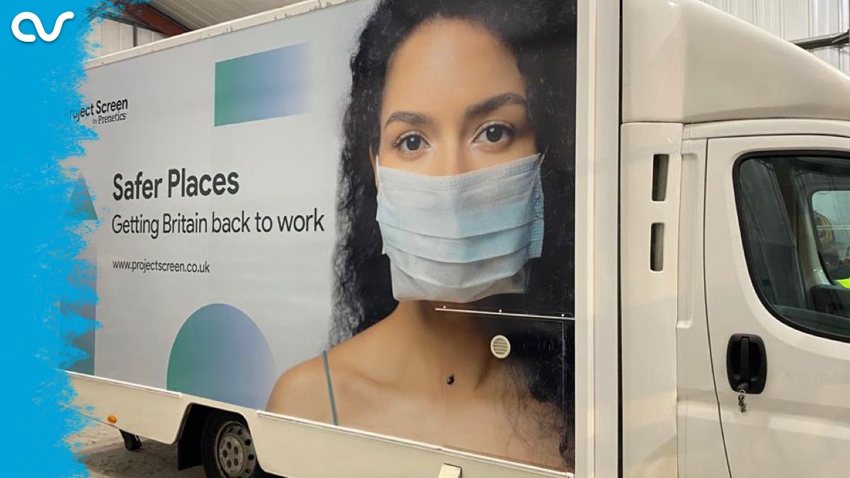 ArSigns's tweet image. It's been great working with our partners @dwtexhibitions on these mobile Covid testing units for @Prenetics. These 4 units will be deployed to various ports and airports throughout the UK to help the ongoing mass testing for COVID-19.
#projectscreen #covidfighters #vehiclewrap