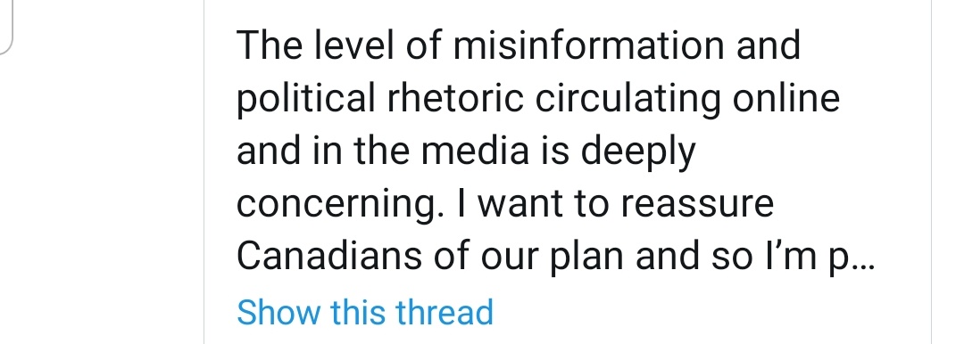 The original post from the MP seemed to be truthful in this regard, careful not to be incendiary or specific and did not at all paint the media as anything close to an "enemy of the people".The fact is, there was misinformation.