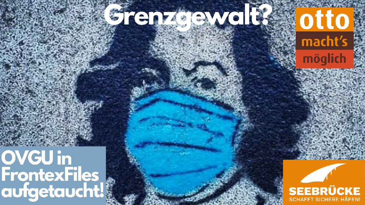 Laut den #frontexfiles, die <a href="/janboehm/">🚫⛔️jAaj Bä¶Ã¶l&&rma!nN 💩</a> veröffentlicht hat, berät die <a href="/OVGUpresse/">Otto-von-Guericke-Universität Magdeburg</a> (die Otto-von-Guericke Universität Magdeburg), #Frontex, obwohl die Agentur für illegale #Pushbacks bekannt ist. Wir verlangen Aufklärung und ein Stopp der Zusammenarbeit! @_Seebruecke_