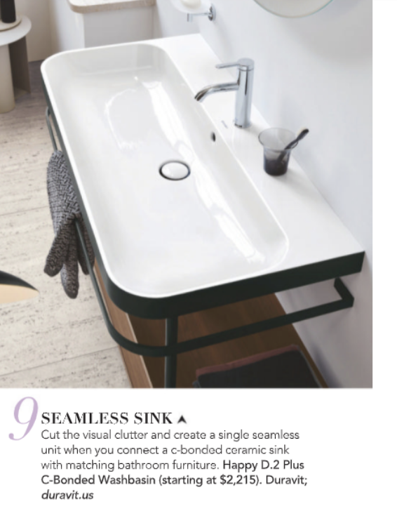 Duravit's tweet photo. We are honored to see our #HappyD2Plus #cbonded by @siegerdesign recognized by #BeautifulKitchens&Baths #30MostInnovativeProducts! https://t.co/oMZjUjmaS3 #duravit #siegerdesign #designinspo @traditionalhome https://t.co/gVy5WJYxwv
