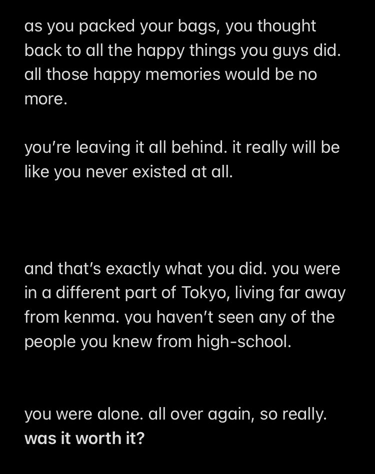 2. “but really, was it worth it?”