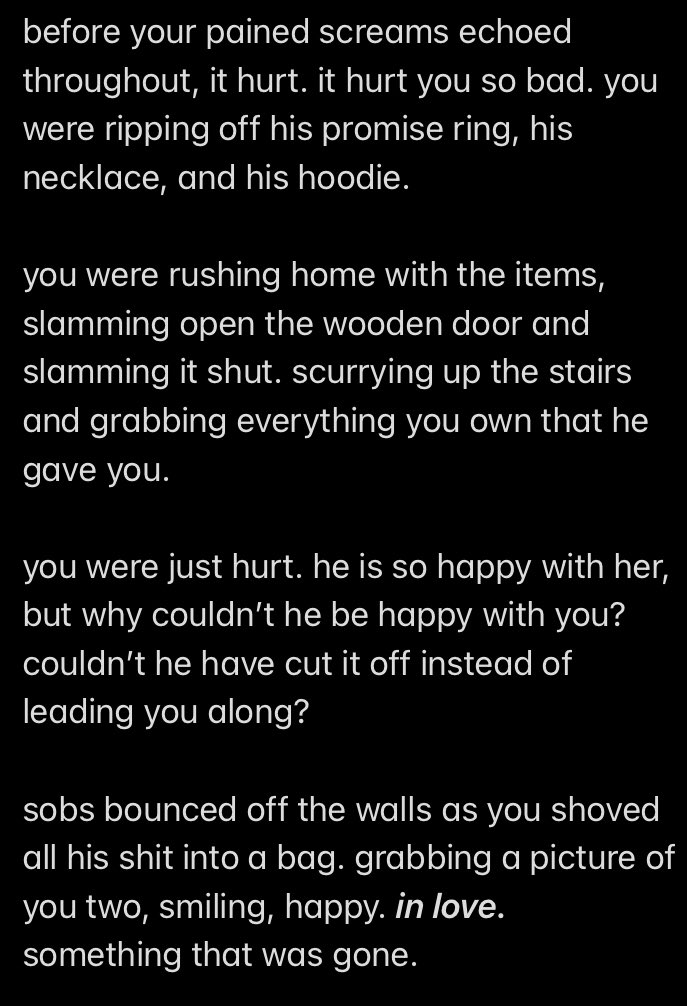 1. “he loved you, oh, did he love you.”