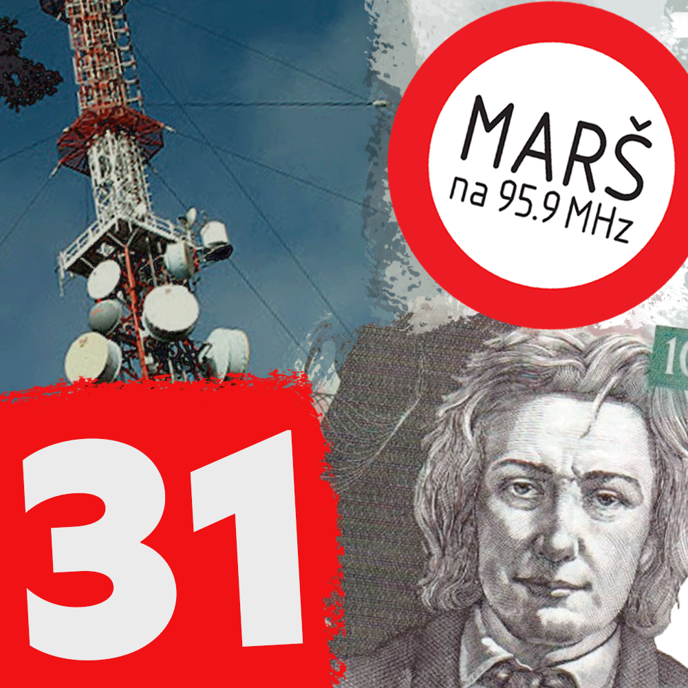 Hepi hepi! Al' samo što nije ... 

MARŠ je našaltal v svoje 32. leto. 

31 prelomnica je posebna, ker ni nič posebnega - žura tako ne sme biti, morala je itak na psu, financiranja še bolj, še frekvenca je dol.