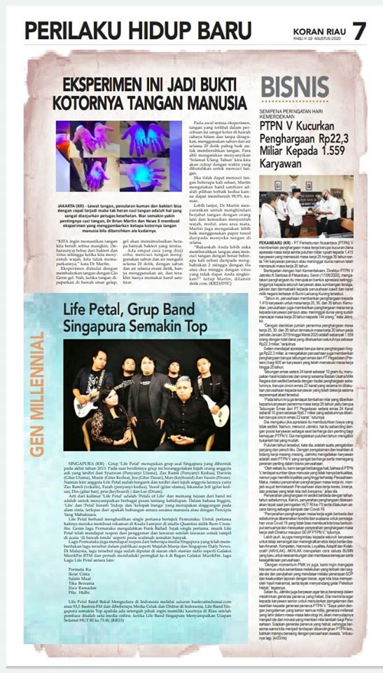 LifePetal's tweet photo. Life Petal di akhbar @kosmo_online (Malaysia), @BeritaHarianSG, @theSundaily (Malaysia) &amp; @kronline_ (Indonesia) pada tahun 2020... https://t.co/fUalfKJstn