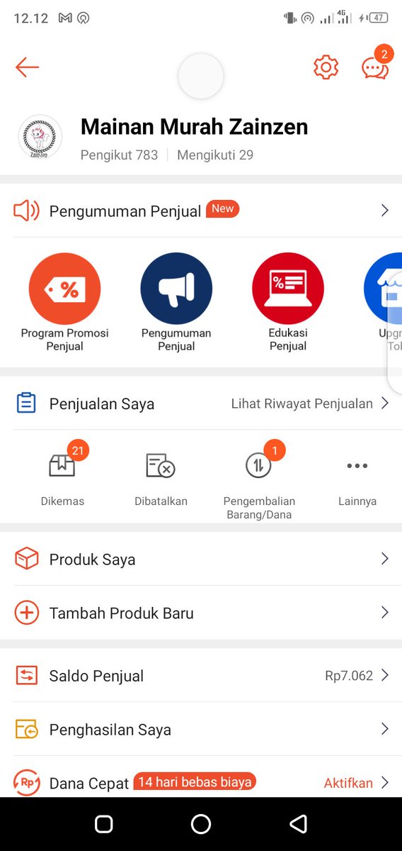 Zainzen7's tweet photo. 9/02/2021
Followers 783

Saldo Penjualan 7.000, Alhamdulillah cukuplah buat beli rokok surya 4 batang,,,,,, 

#shopee  #ShopeeGiveawayMinisode #ShopeePaymantulsale #ShopeeID #ShopeeFashionSale33 https://t.co/YSiFMcL0VP