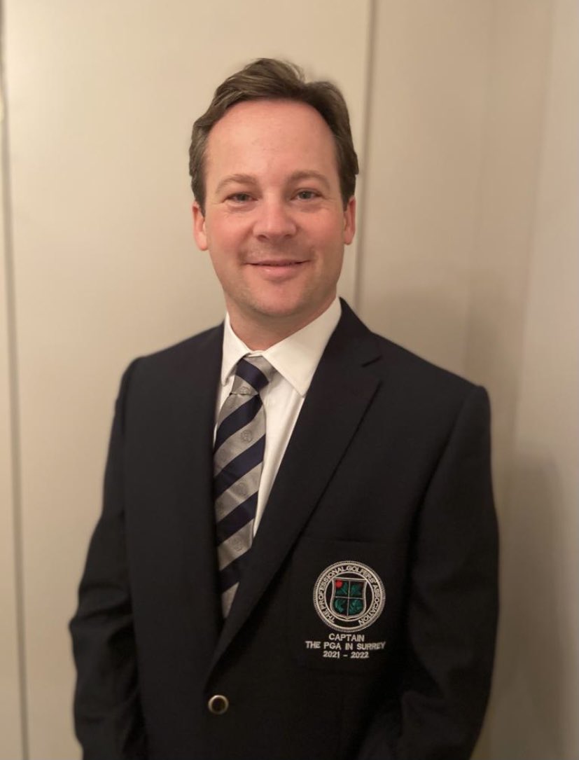 Honoured to be named Captain of the Surrey PGA for 2021-22 at today’s AGM <a href="/ThePGA/">The PGA</a> <a href="/PGASouth/">PGASouth</a> <a href="/bansteadgolf/">Banstead Downs Golf</a> <a href="/proshopBDGC/">Axis Golf</a> #golf #captain #pga #surreygolf <a href="/Surreygolfmag/">Surrey Golf Magazine</a>