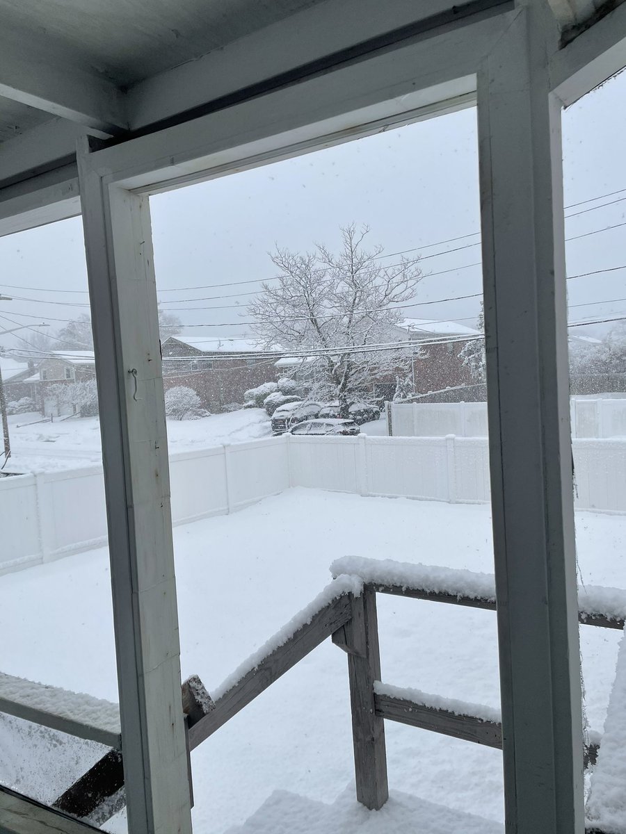 DrWARichards's tweet photo. Winter 2021 from my back yard #DrRich #RealLifeMatrix https://t.co/ZQfhooIwu5