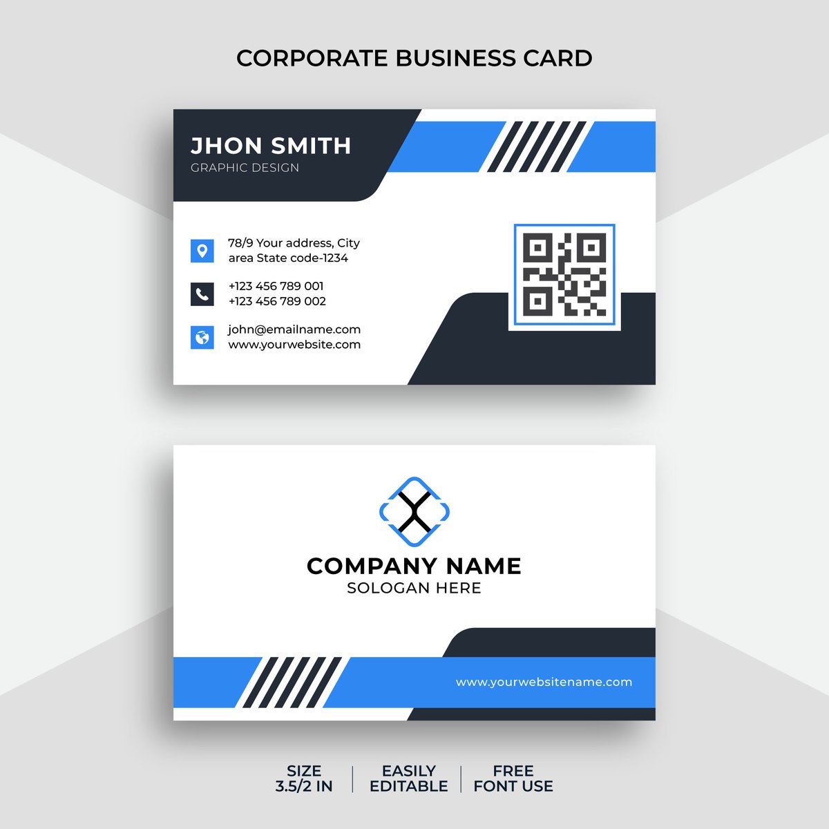 Business Card Designe
If you need like this design just say hello,
Email: rahmanasif2229@gmail.com
Whatsapp: +8801858502229

#design #graphicdesign #graphicdesign #logodesign #email #business #like #branding #designer #webdesign #creative #logo #businesscardsdesign #Card