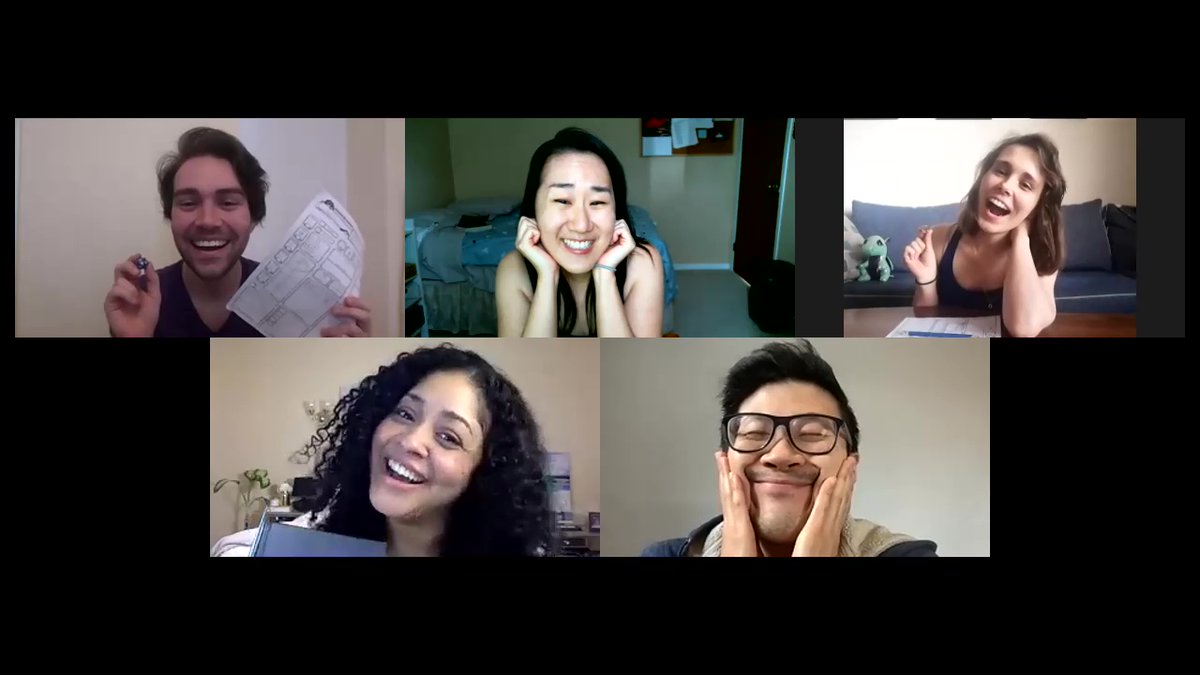 goat_chaotic's tweet photo. #Thatsawrap on filming for Season 1 of Dungeons and Distancing! We're pretty cute for a cast that's never all been in the same room! #WFH https://t.co/VS3y3eGiHb